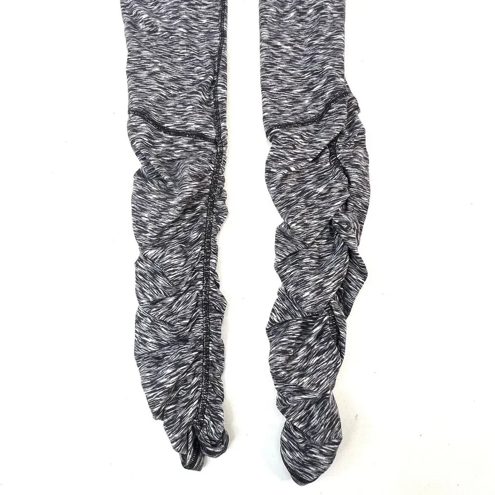 Lululemon Ready To Rulu Tights Spaced Out Space Dye Black & White Size 2